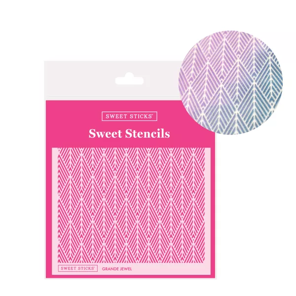 Sweet Sticks Grande Jewel Stencil